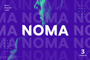 NOMA Sans Serif Font, a Sans Serif Font by CCS Type (Thumbnail 1 of 14)