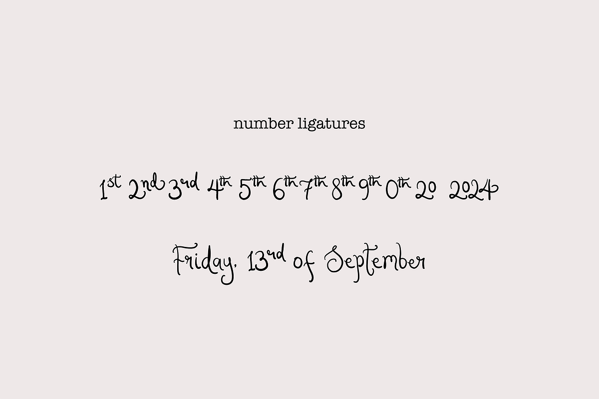 Antipasti // Quirky Script Font, a Handwritten Font by PeachCreme (Photo 8 of 8)