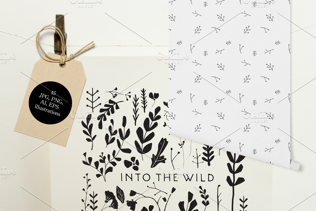 Tortoise and Deer Design Kit, a Branding & Logo Template by Emma Make (Photo 7 of 12)