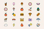 Emoji Sticker Illustrations, a Food Illustration by IlloBob (Thumbnail 3 of 9)