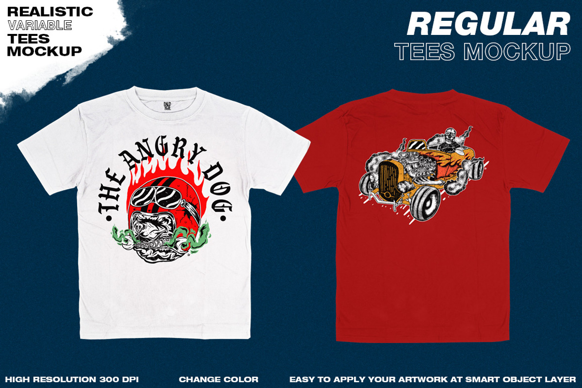 Merch Apparel Mockup Bundle, a Shirt Mockup by DaldSgh (Photo 2 of 17)