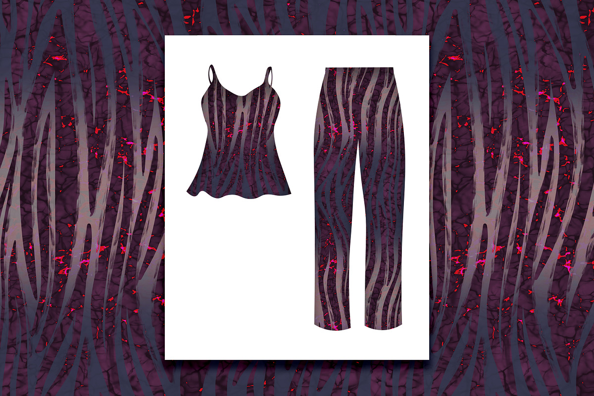 Wild Animal Prints Set Night Drama, a Pattern Graphic by Oksana Dovhopol Art (Photo 12 of 19)