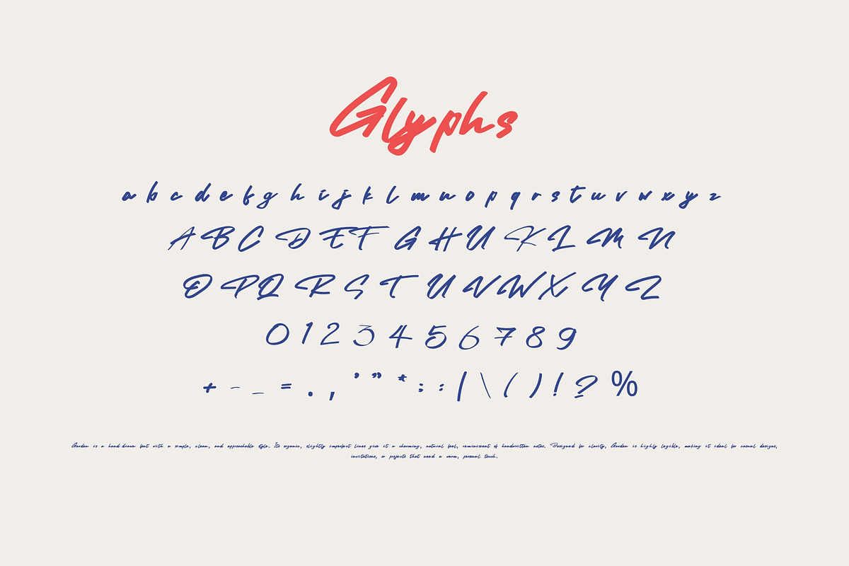 Harris : Brush Script Font, a Handwritten Font by BURSTYPE (Photo 2 of 7)