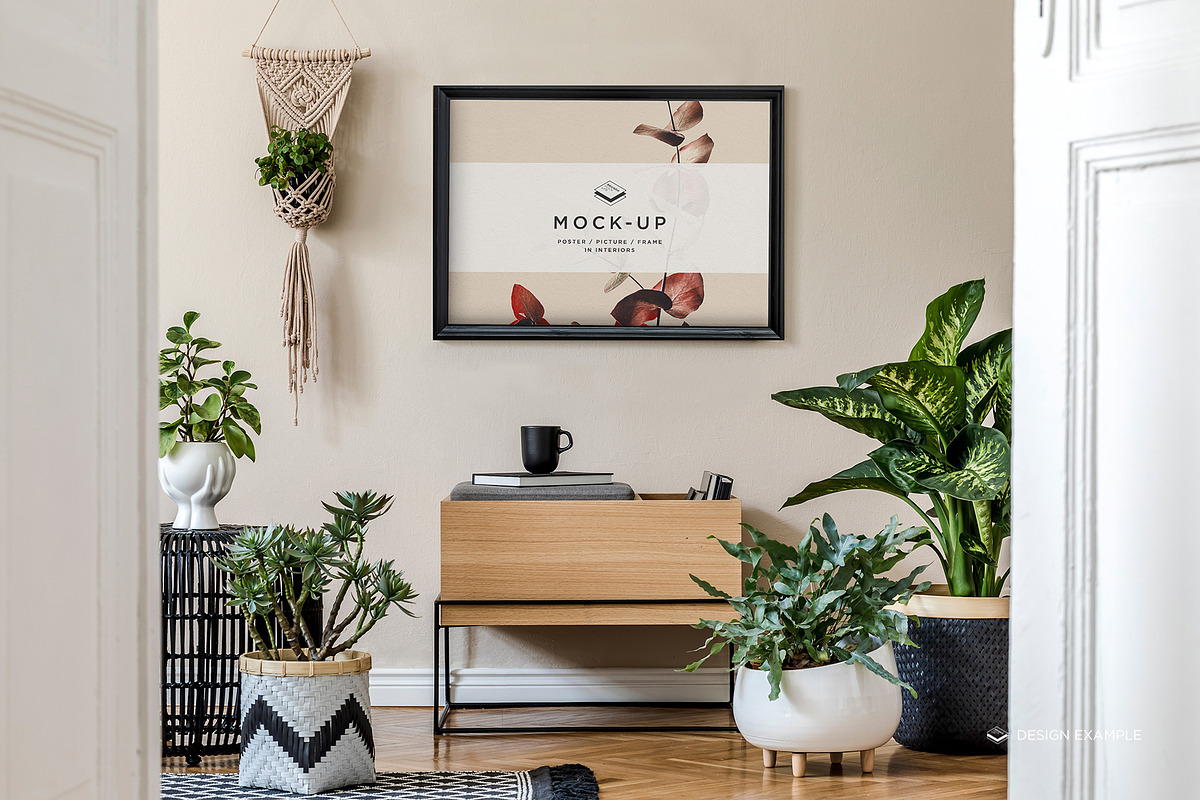 Landscape Frame on Scenes Mock-up, a Print Template by Branda Keeps (Photo 25 of 30)
