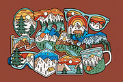 Adventure Badge Collection, a Graphic by cd-design.co (Thumbnail 6 of 7)