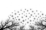 Winter Snow Silhouettes feature, an Illustration by Amazin_art (Thumbnail 14 of 42)