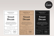 Canva Wax Melts Label LA005-Indiana, a Stationery Template by Draca Design Co (Thumbnail 3 of 3)
