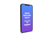 iPhone 13 Mockup Smartphone Template, an iPhone Mockup by DesignRushMarket (Thumbnail 3 of 11)