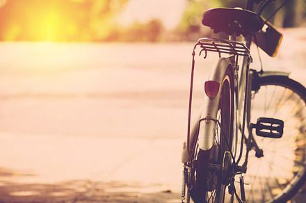 Part of bicycle stock photo containing bike and ride, a Transportation Photo by Pushish Images