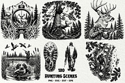 Hunting Scenes SVG Graphics, a Sport Illustration by DENIDigitalArtSudio (Thumbnail 1 of 10)