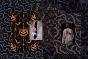 Dark Romance Halloween Backgrounds, a Background Graphic by Lidberia (Thumbnail 12 of 12)