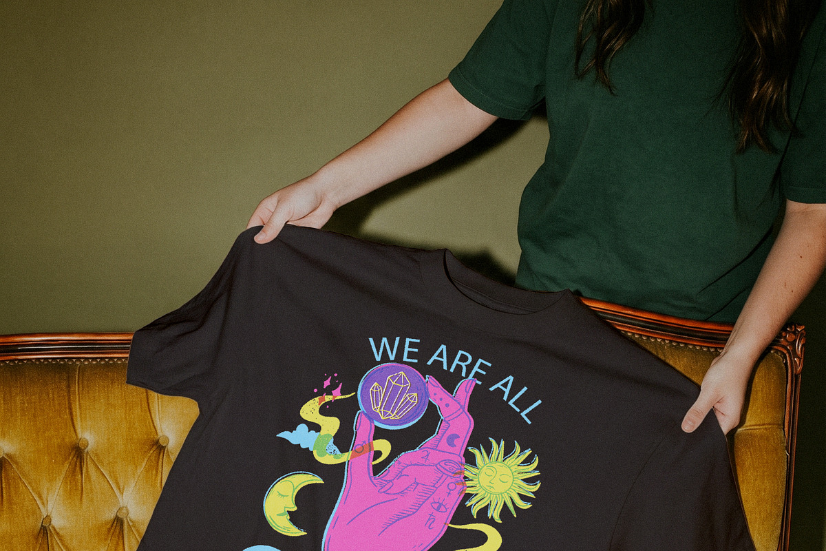 T-shirt mockup bundle for creatives, a Shirt Mockup by ABC Studio (Photo 5 of 18)
