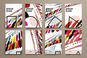 84 Abstract Brochures