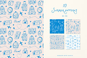 Time For Vacation Whimsical Set, an Object Illustration by ViktoriyaD (Thumbnail 11 of 15)