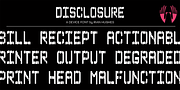 Disclosure, a Sans Serif Font by Device (Thumbnail 1 of 10)