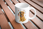 Patriotic Pup PNG – Sublimation, a Seasonal Illustration by Smillyy Threads (Thumbnail 4 of 6)