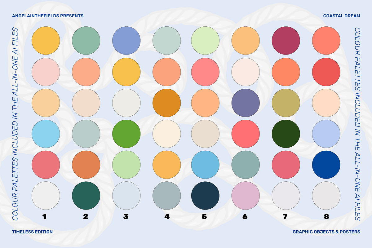 200+ Coastal Dream Vector Clipart, an Object Graphic by angelainthefields (Photo 17 of 17)