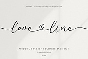 Love Line Handwriting Font, a Handwritten Font by Burhan Afif (Thumbnail 1 of 10)