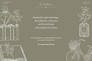 Petals & Pages Line Art Bundle, a Decorative Illustration by Fins and Fiction (Thumbnail 3 of 7)