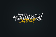 Dark Heart Brush font + Extras, a Script Font by VP Fonts (Thumbnail 7 of 9)