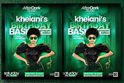 Emerald DJ Birthday Bash Template, a Social Media Template by AfterDark Studio (Thumbnail 2 of 3)
