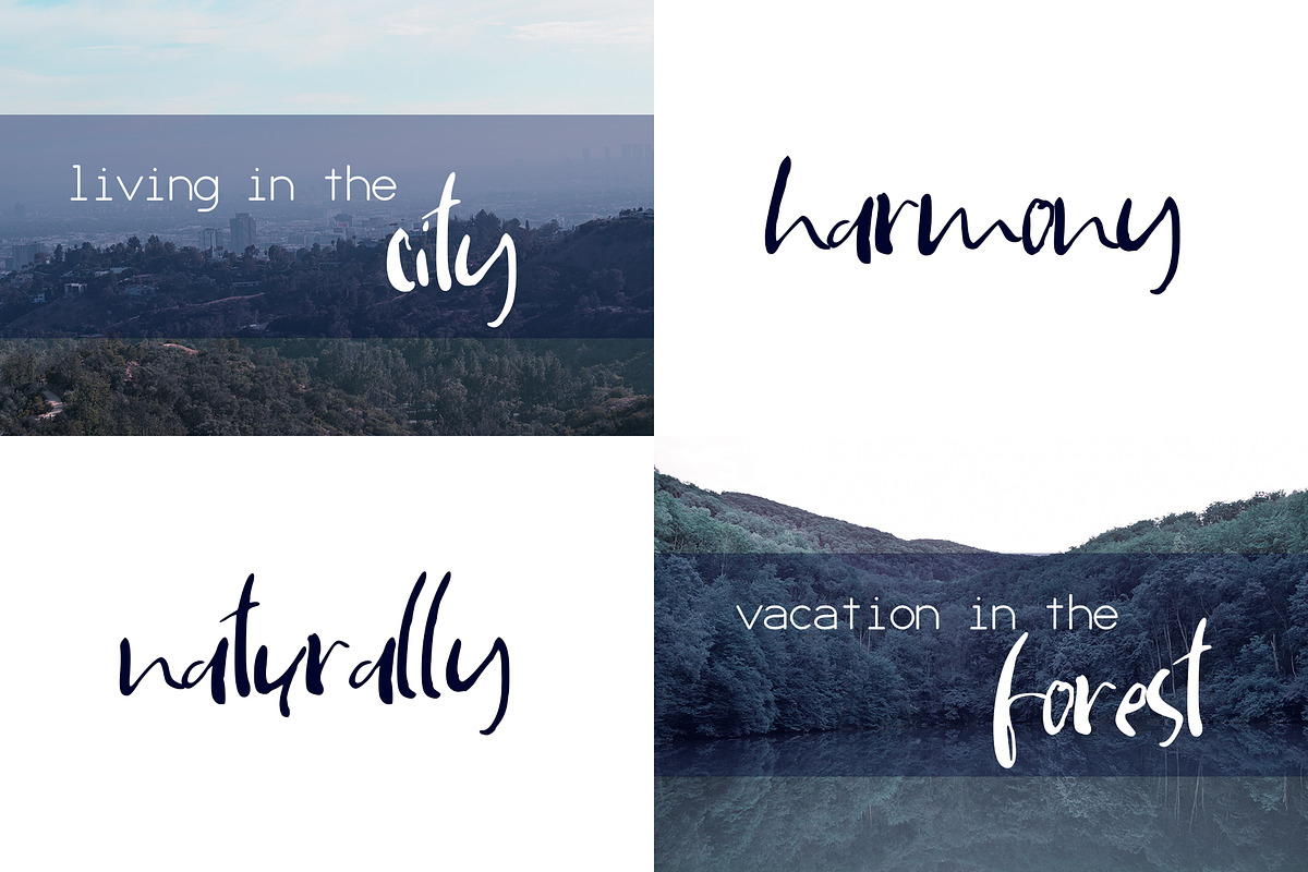 Minacht Font preview 4