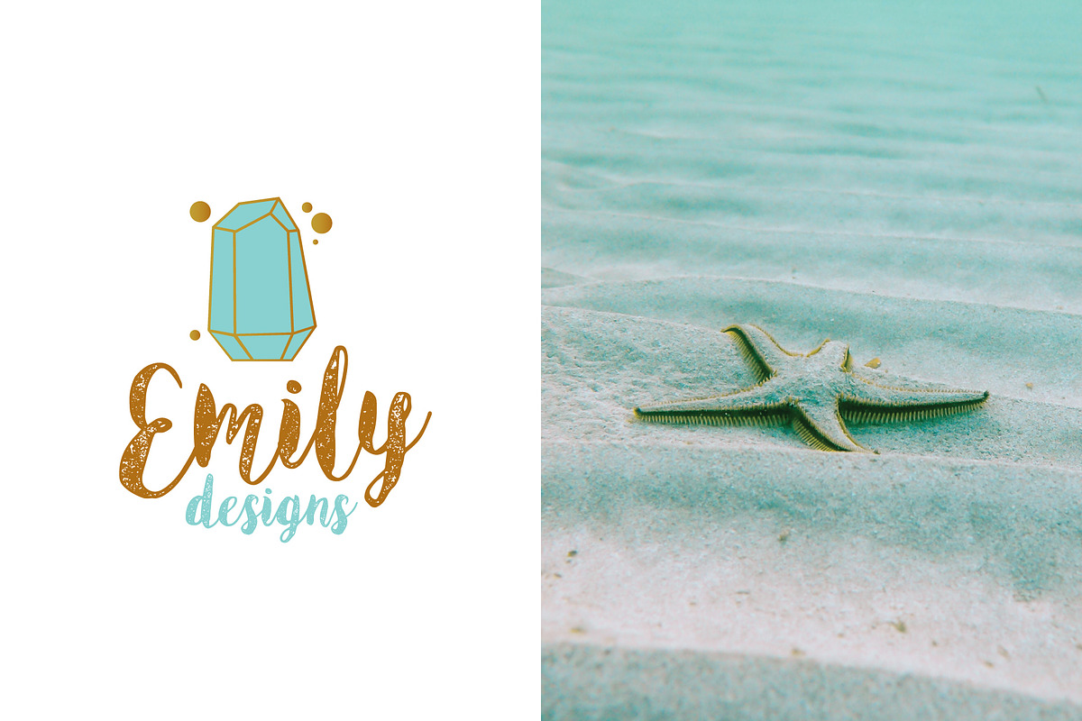 Jewelry Stones Logos and Patterns, a Branding & Logo Template by Design Crafts (Photo 4 of 11)