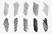 Vector Cross Hatch Brush Kit, a Brush Add-On by WeGraphics (Thumbnail 2 of 5)