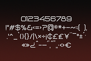 Laser - Futuristic Font, a Sans Serif Font by Linecreative (Thumbnail 11 of 13)