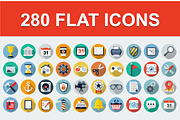 280 Flat Web icons., an Icon by Dacian Galea (Thumbnail 1 of 4)
