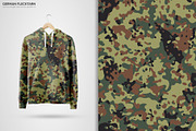 German Flecktarn Camouflage Patterns, a Pattern Graphic by 3Y_Design (Thumbnail 4 of 5)