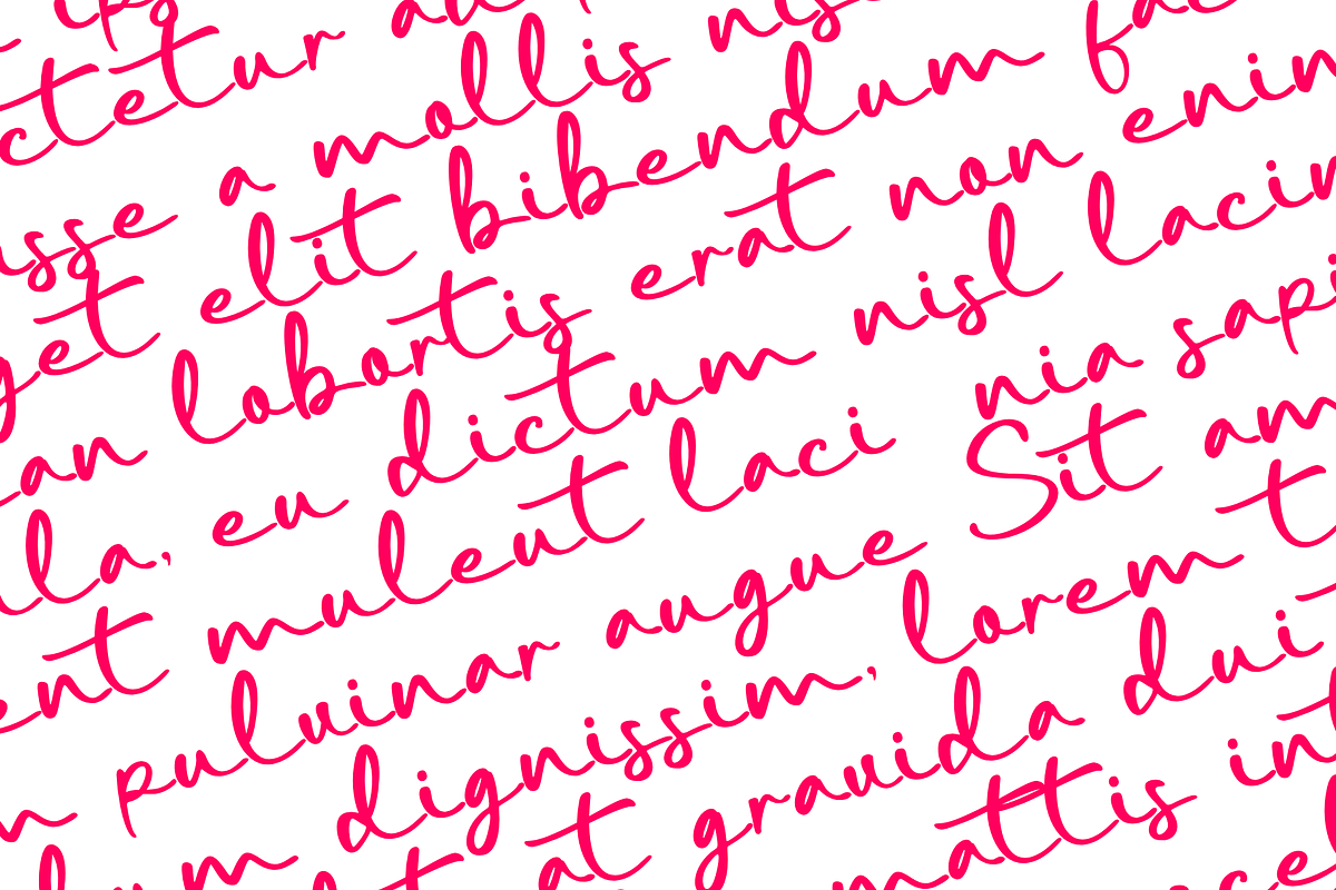 Sailma – Handwritten Font, a Handwritten Font by Basnistudio (Photo 2 of 13)