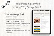 Google Site Theme | The Photographer, a Templates & Theme by She Designs Things (Thumbnail 5 of 7)