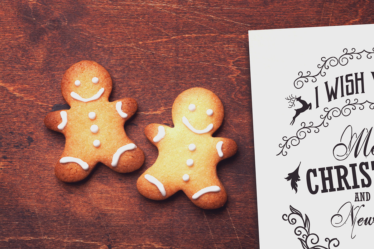 48 Christmas Mockup, a Print Template by Walentin (Photo 29 of 49)