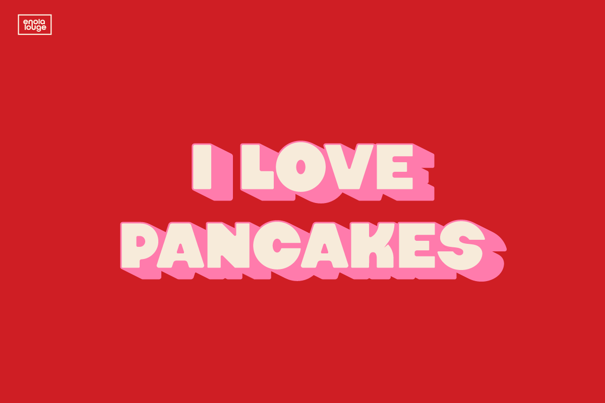 Pancake - sans-serif chunky font, a Font by Enola Louge (Photo 14 of 15)
