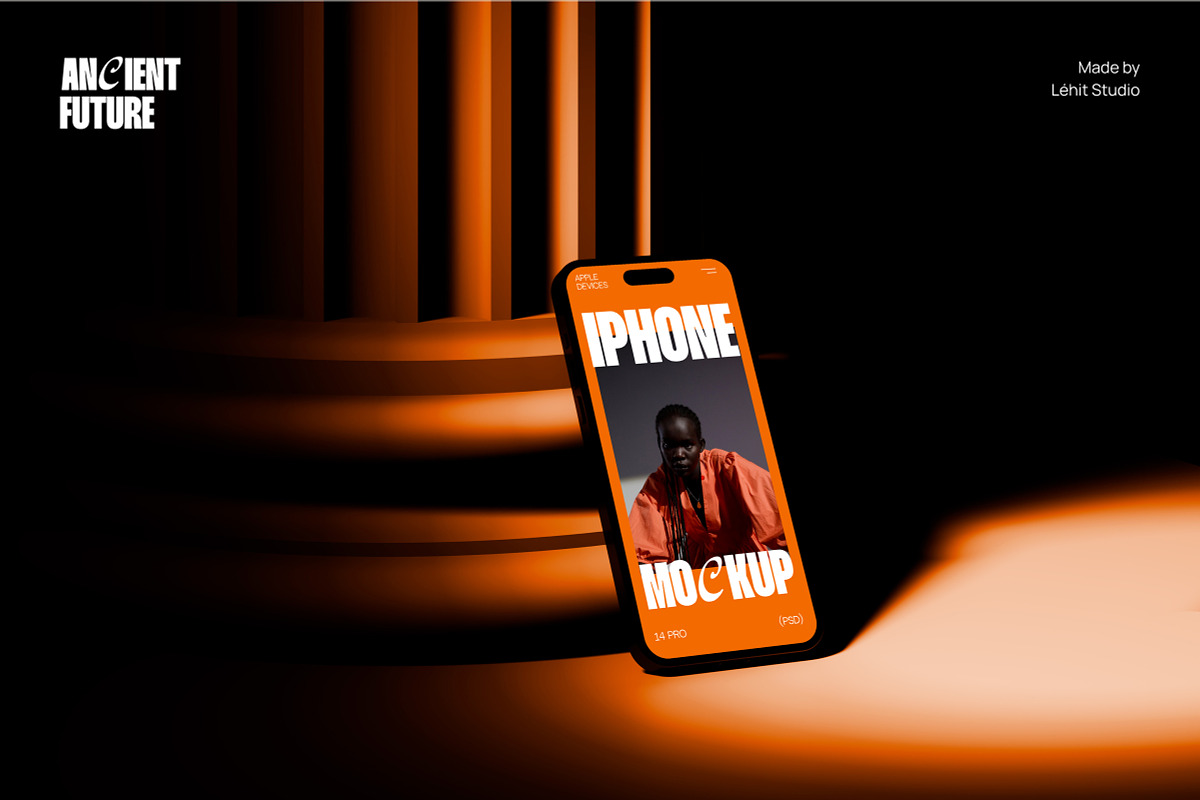 Ancient Future | Apple Device Mockup, a Device Mockup by lehit.studio (Photo 6 of 9)