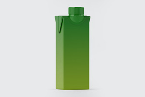 250ml Matte Juice Carton Package