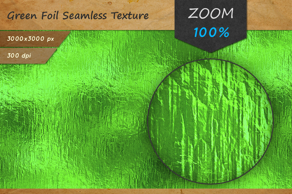 Green Foil Tileable HD Texture, a Texture Graphic by Marabu Textures Store