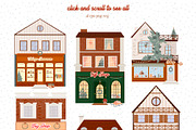 Snowy Village Christmas Collection, a Seasonal Illustration by Mio Buono (Thumbnail 12 of 19)