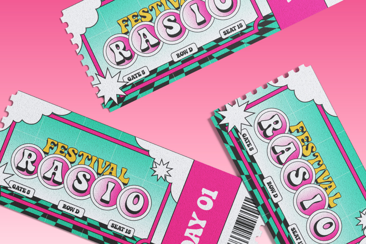 Groovina Psychedelic Retro Font, a Sans Serif Font by Rasio Studio (Photo 6 of 7)