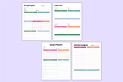 2026 Student Planner Canva Kdp, a Stationery Template by Mustafiz (Thumbnail 6 of 6)