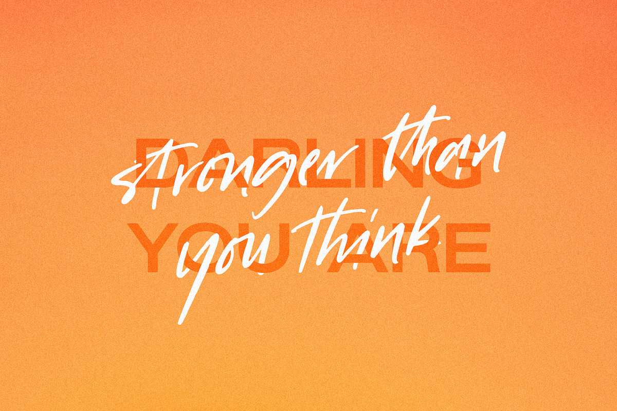 Tangerine Skies Font Duo preview 8