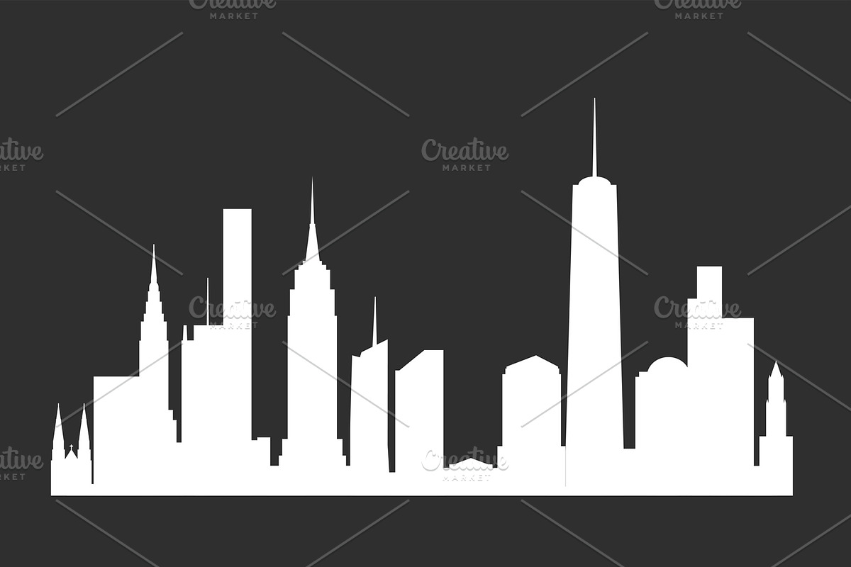 New York skyline, a Work Illustration by GlebTagirov (Photo 4 of 5)