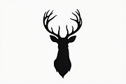 Deer Head Silhouette Vector Bundle,, an Illustration by Amazin_art (Thumbnail 10 of 19)