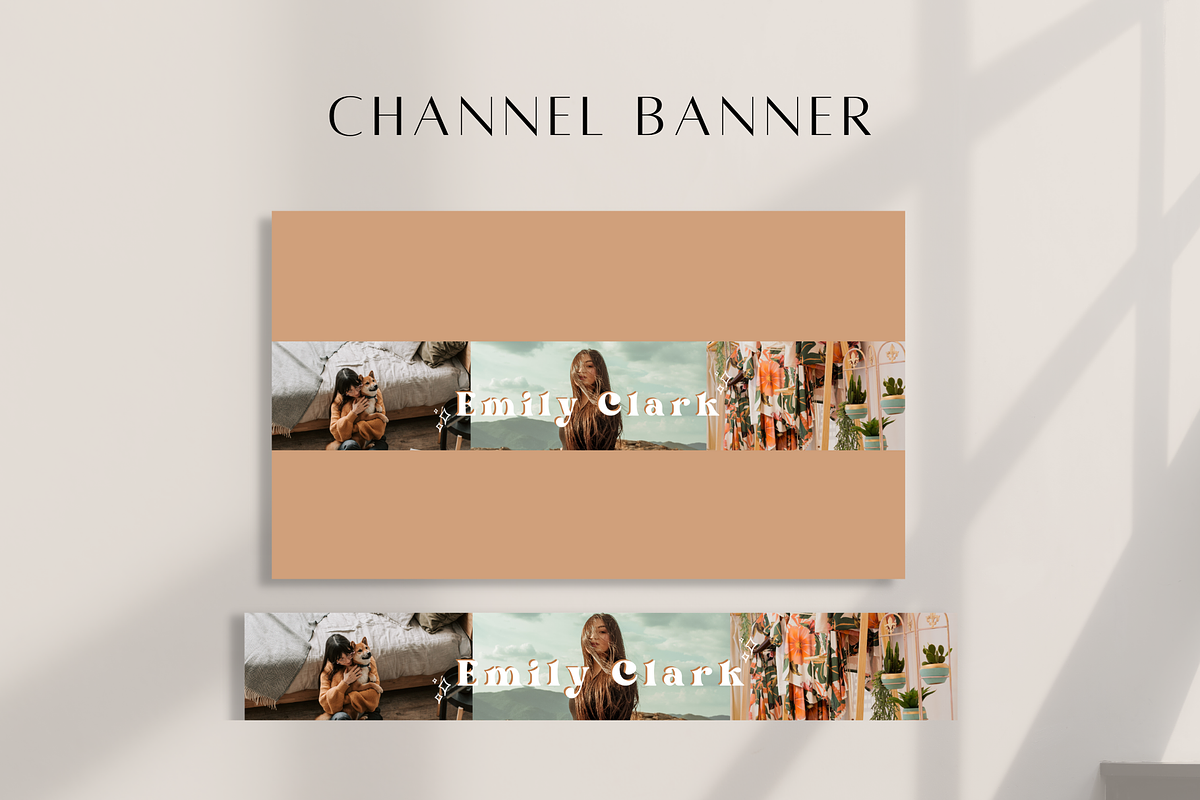 YouTube Branding Kit Canva, a Social Media Template by Creative Pixi (Photo 3 of 9)