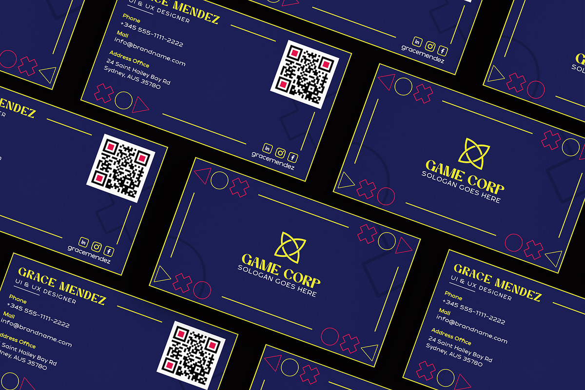 Modern Business Card, a Card Template by iDoodle Studio