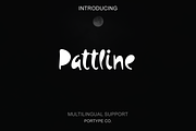 Pattline font - Wordart, a Font by portype (Thumbnail 1 of 7)