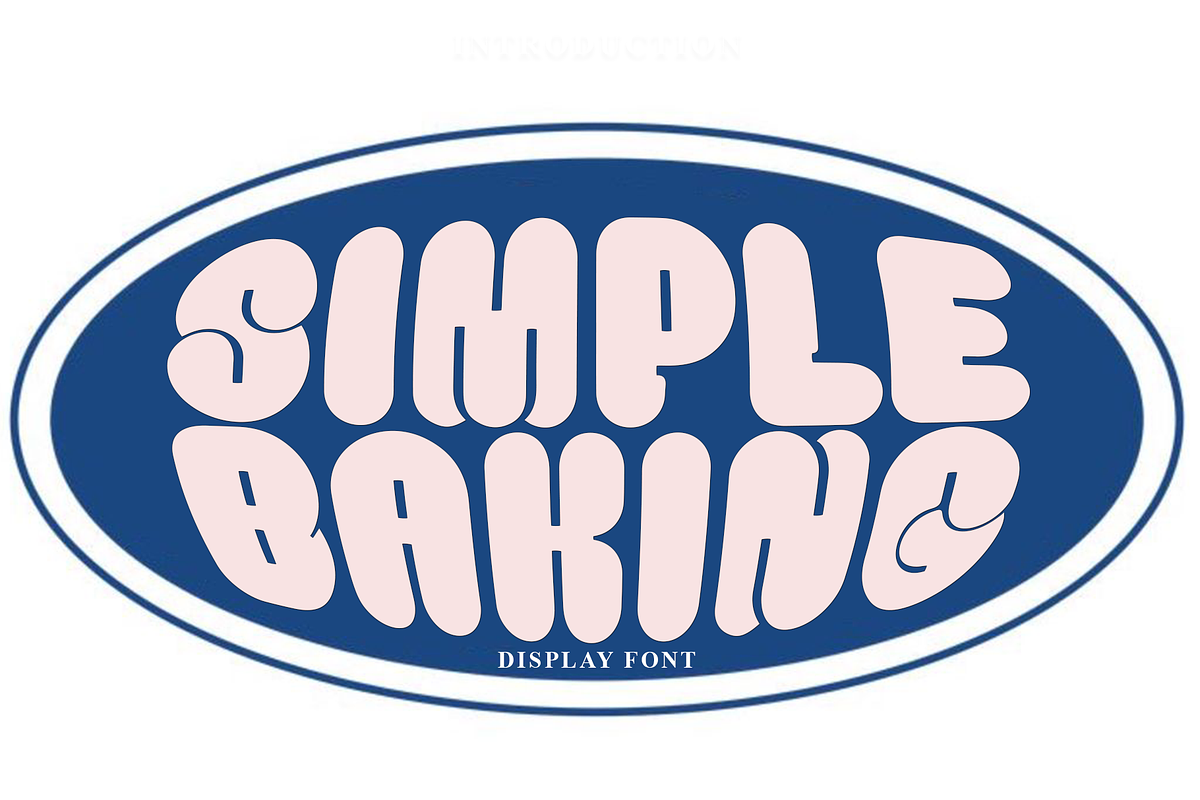 Simple Baking, a Script Font by FreshTypeINK (Photo 1 of 8)