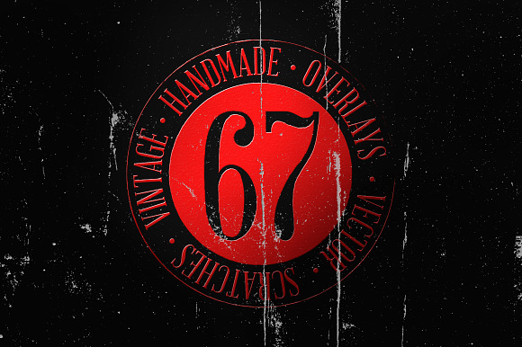 67 Vintage Overlays Vector Handmade preview 7