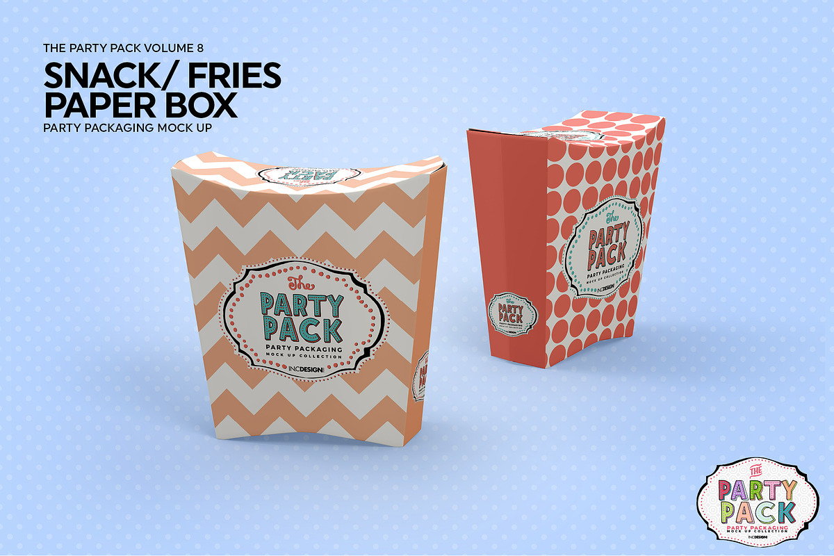 Vol.8 Party Packaging Mockups, a Cups & Container Mockup by INCDesign (Photo 12 of 19)